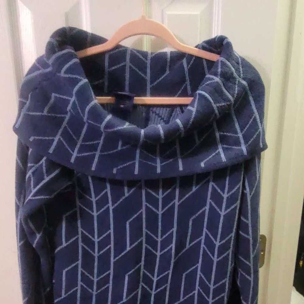 Her Universe Wonder Woman Blue Cowl Sweater